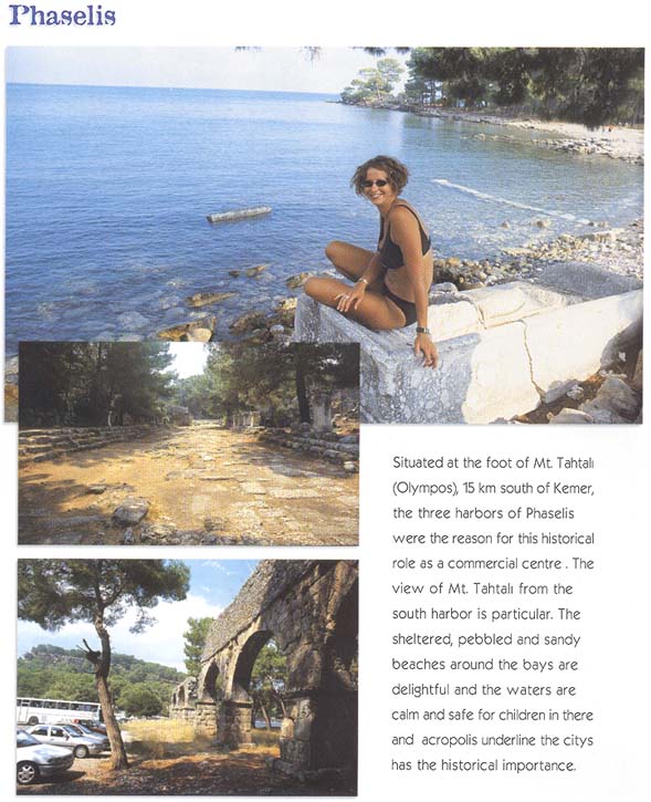 KEMER MUNICIPALITY CATALOG - PHASELIS PAGE