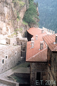 Sumela Monastery (Inside) - August 2004