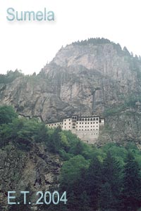 View to Sumela Monastery (August 2004)