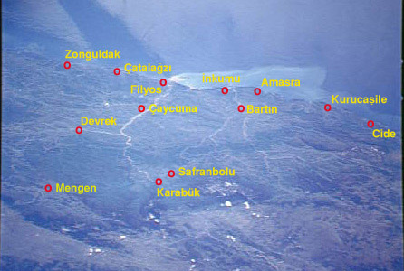 ZONGULDAK - BARTIN - KARABK [ Filyos Valley ]