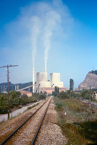 View to Catalagzi 2 (B) Power Plant from Kazk�y (1999)